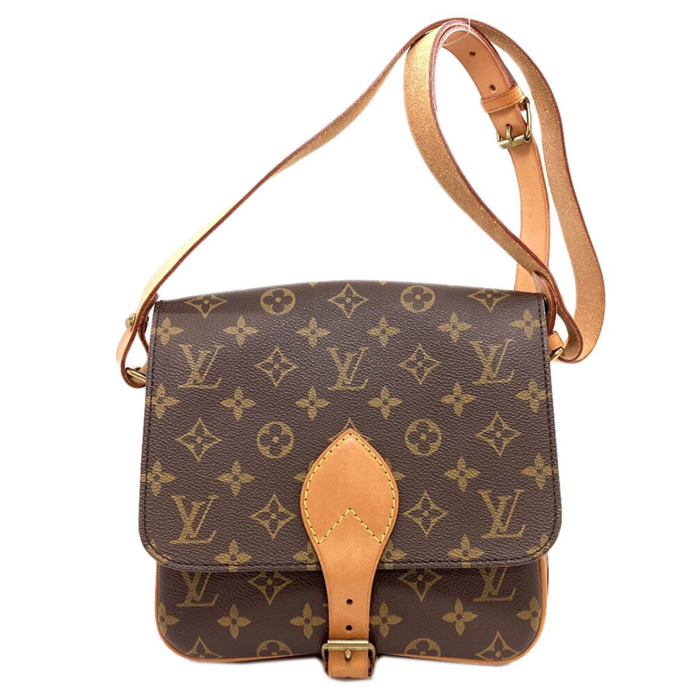 Louis Vuitton M51253 Cartouchiere Shoulder Bag, Monogram Canvas, Women's LOUI...